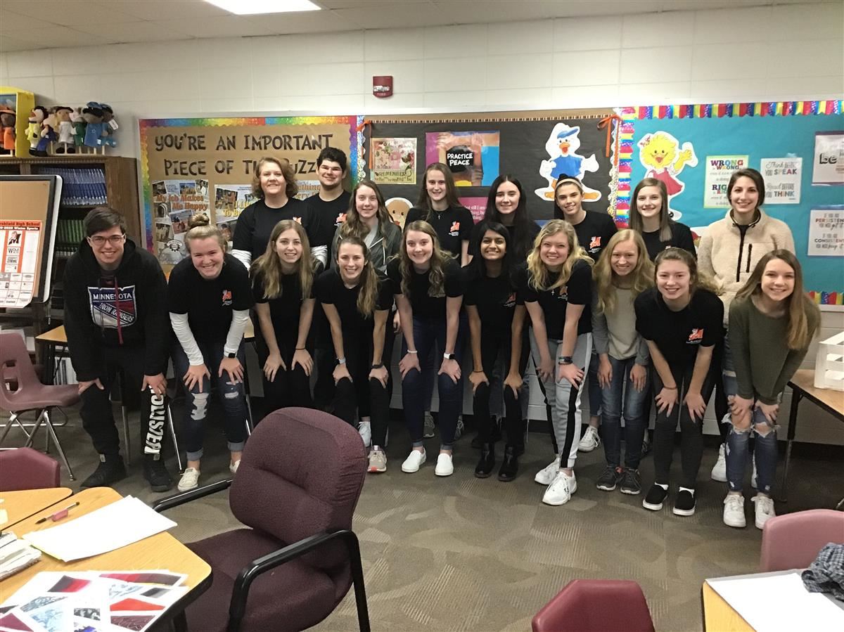 Dual Credit Students posing